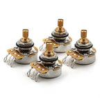 CTS 500k Potentiometer for Guitar - Short Split Shaft, Audio Taper, 20% Tolerance