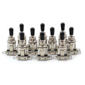 Switchcraft 3-Way Toggle Switches - Short Straight with Black Switchcraft Tips (10x)